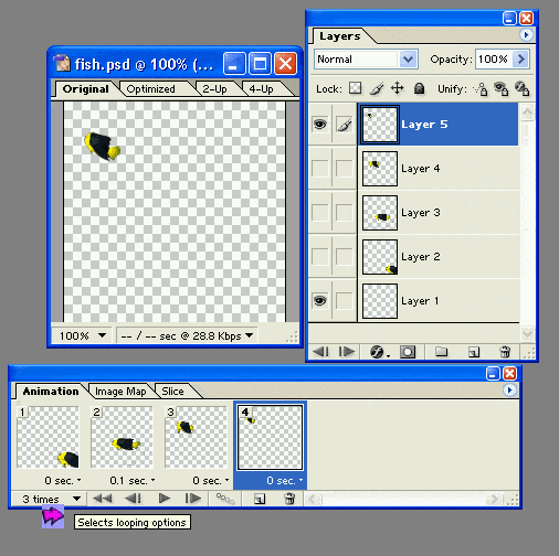 graphic: animation window