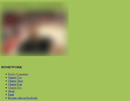 example of chapters